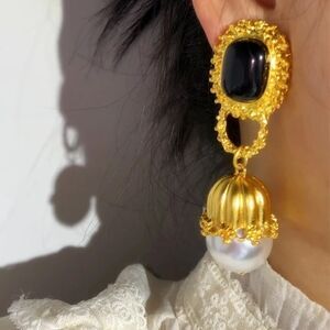Vintage style drop Earrings M480